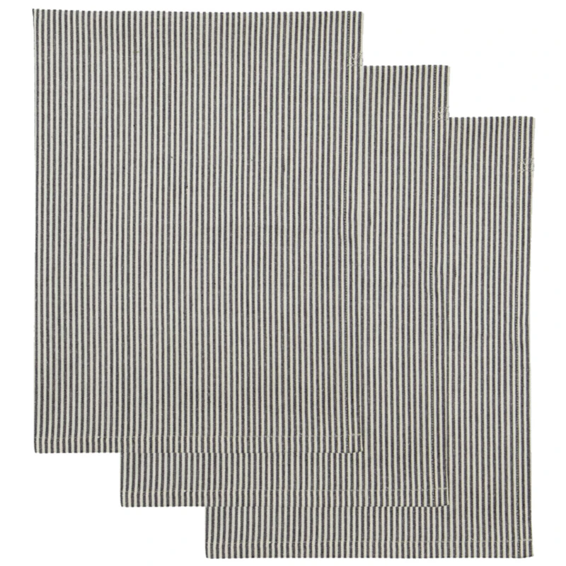 Cook Keittiöpyyhe 55x75 cm 4 kpl:n pakkaus, Tummanharmaa