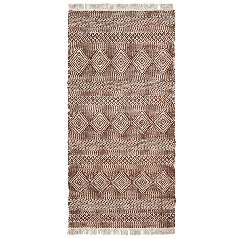 Ethnic Matto 90x200 cm, Ruskea/Nature