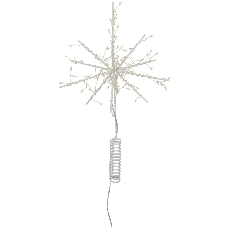 Glow Joulutähti LED-valaistuksella, Valkoinen