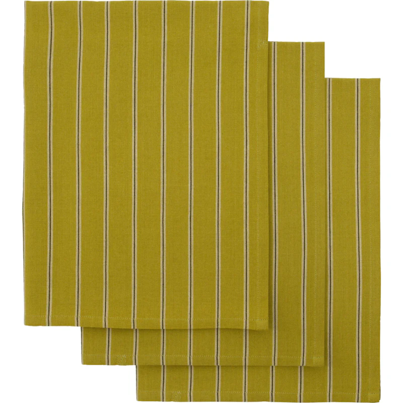 HDCook Astiapyyhe 55x75 cm 3 kpl:n pakkaus, Mustard