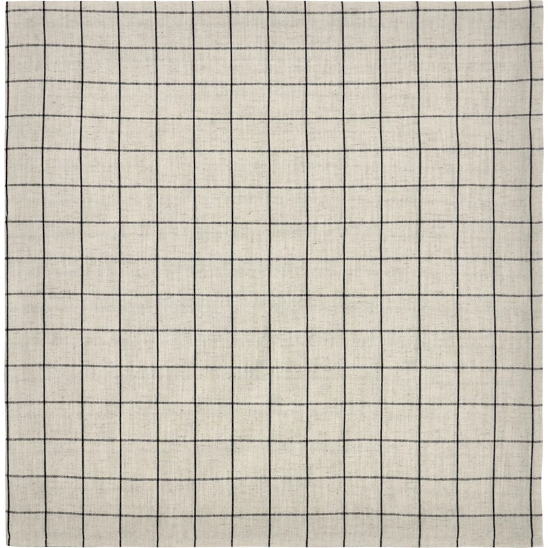 HDJoin Pöytäliina 150 cm, Luonnonvalkoinen / Musta