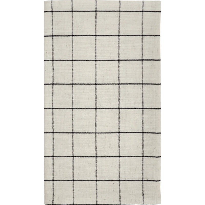 Join Pöytäliina 40x140 cm, Luonnonvalkoinen / Musta