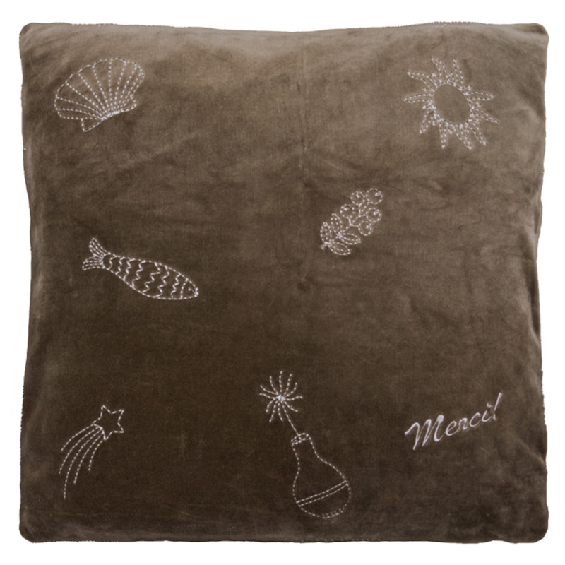 Play Tyynynpäällinen 50x50 cm, Ruskea