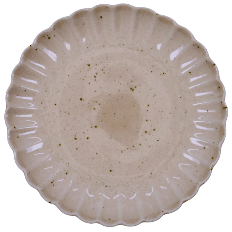 Scallop Lautanen Ø20 cm, Pinkki