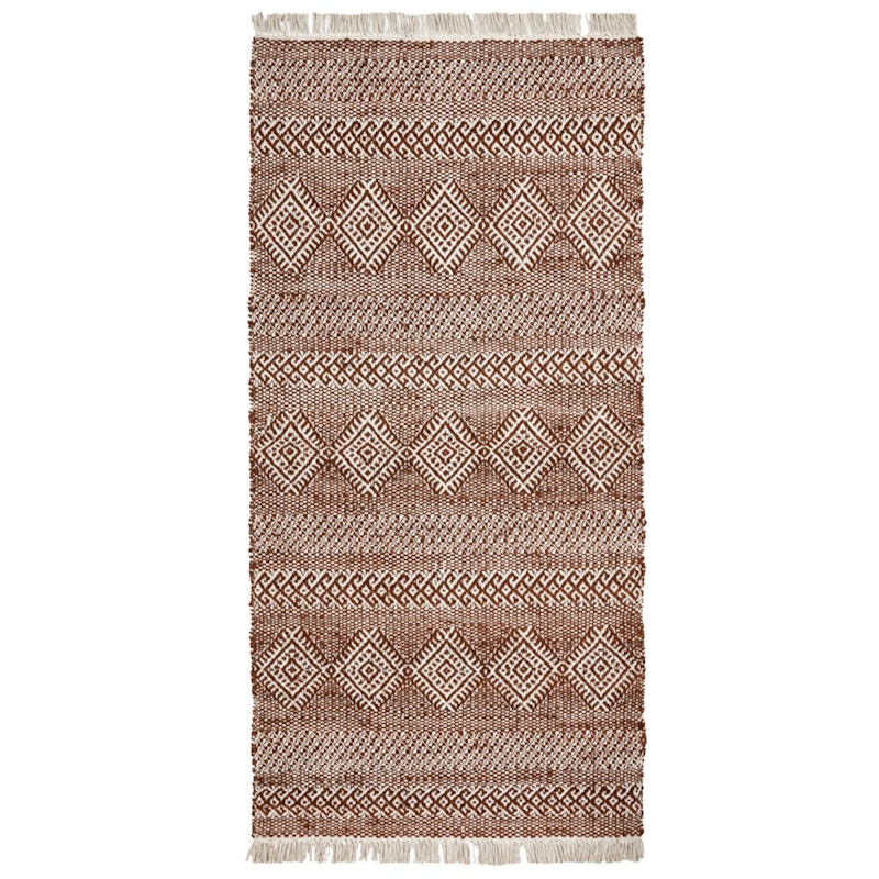 Ethnic Matto 90x200 cm, Ruskea/Nature