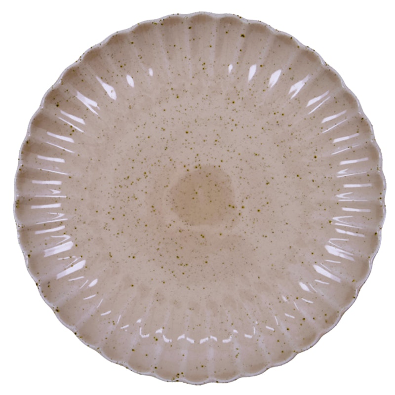 Scallop Lautanen Ø26 cm, Pinkki