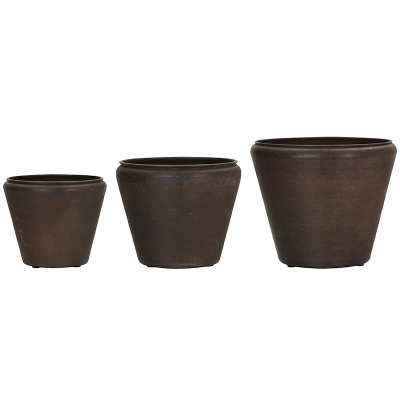Planterare Funnel, Antik brun Ruukku Antique Brown