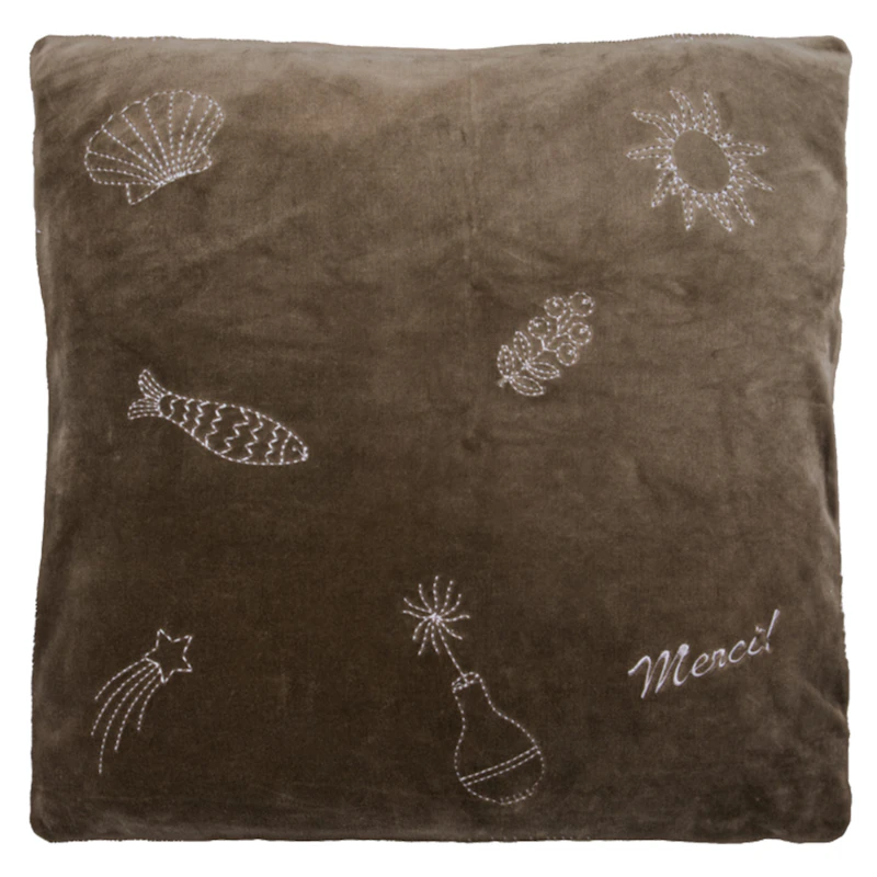 Play Tyynynpäällinen 50x50 cm, Ruskea