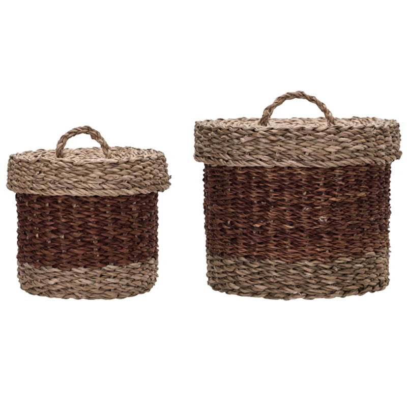 Rangi Säilytyskori 2 kpl:n pakkaus, Ruskea