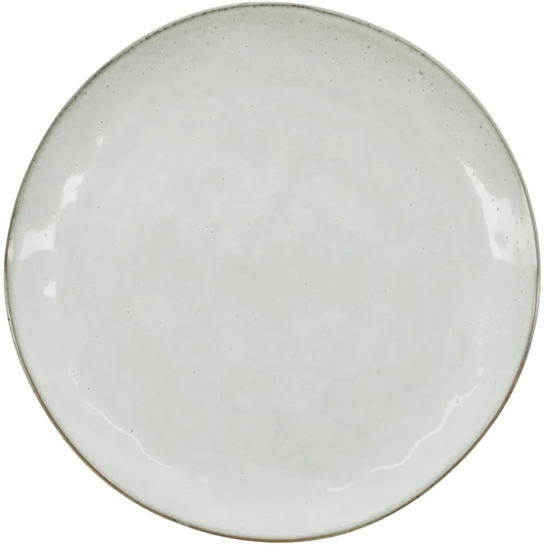 Rustiikkilautanen 20 cm, Harmaansininen