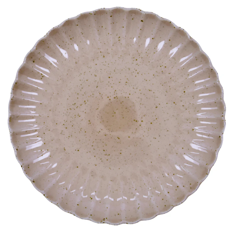 Scallop Lautanen Ø26 cm, Pinkki
