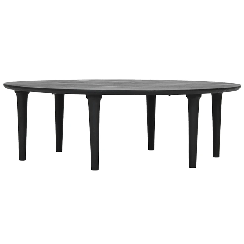 Zanzi Sohvapöytä Ø127 cm, Musta