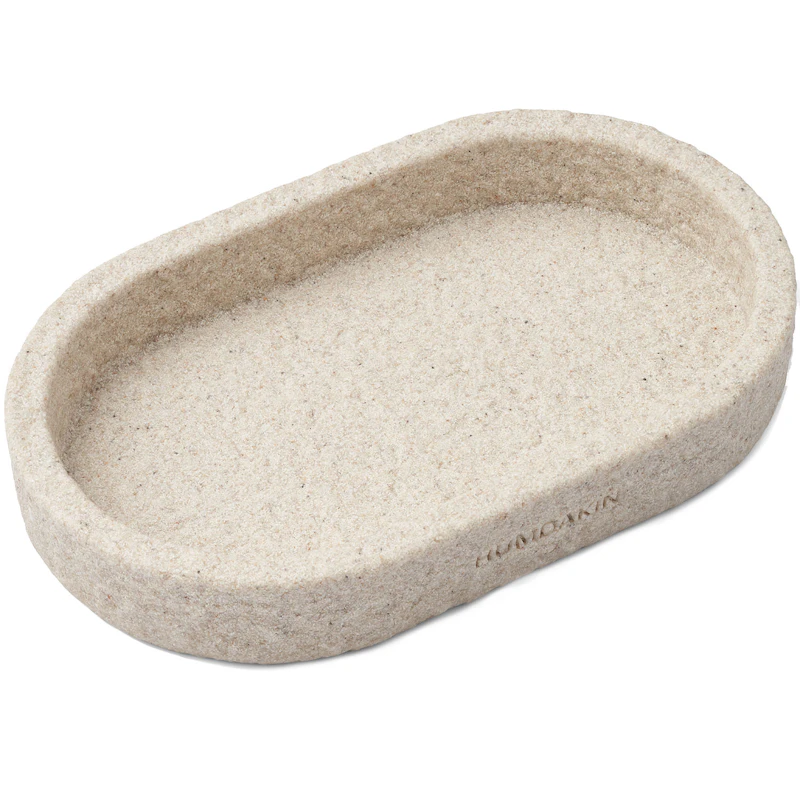 Oval Tarjotin Hiekkakivi 25x15 cm