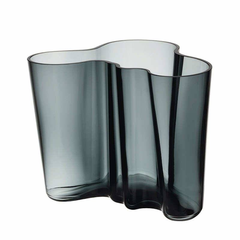 Aalto Vaasi 16 cm, Tummanharmaa