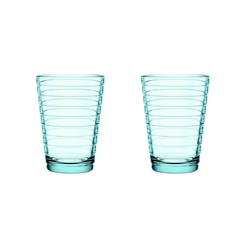 Aino Aalto Juomalasi 33 cl 2 kpl:n pakkaus, Water Green