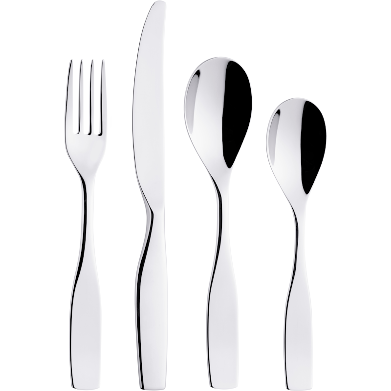 Citterio 98 Ruokailuvälinesarja 16 kpl:n pakkaus, Kiiltävä