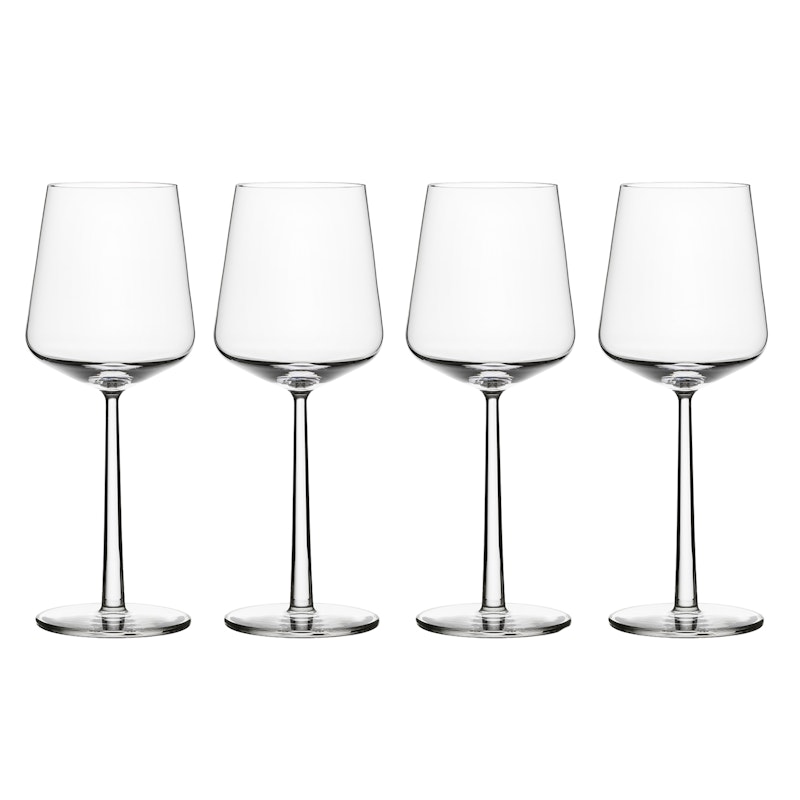 Essence Punaviinilasi 4 kpl