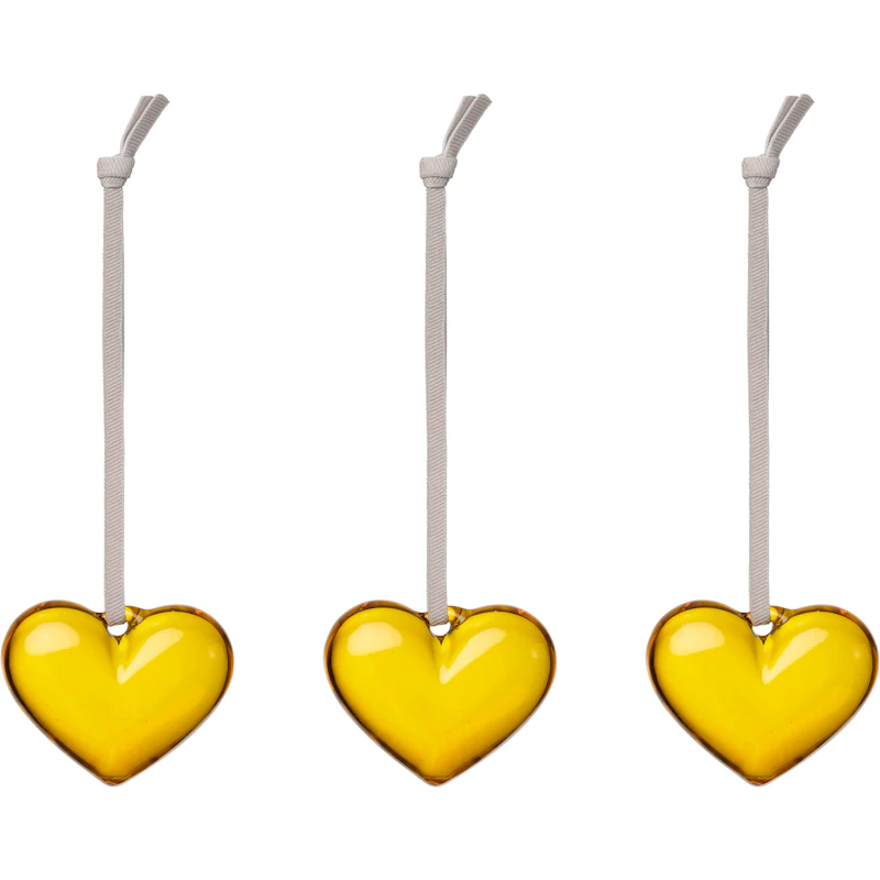 Lasisydän 50 mm 3 kpl:n pakkaus, Keltainen