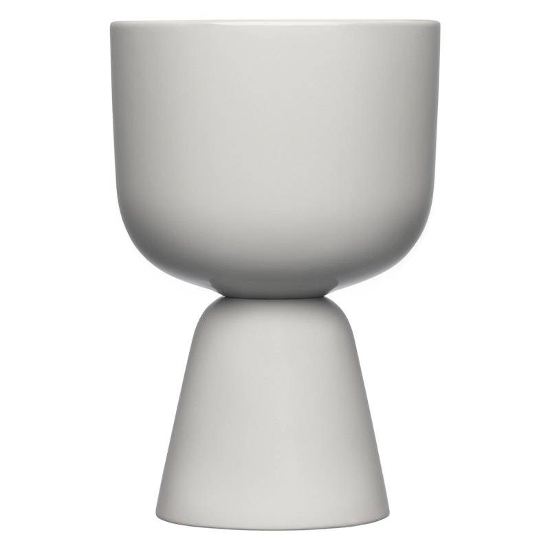 Nappula Ruukku 19x12,5 cm, Vaaleanharmaa