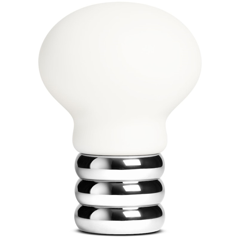 B.Bulb Pöytävalaisin Kannettava, Valkoinen