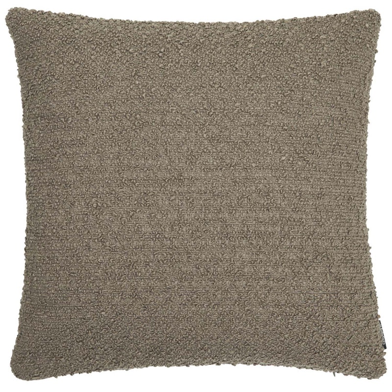 Boucle moment Tyynynpäällinen 45X45 cm, Vaaleanruskea