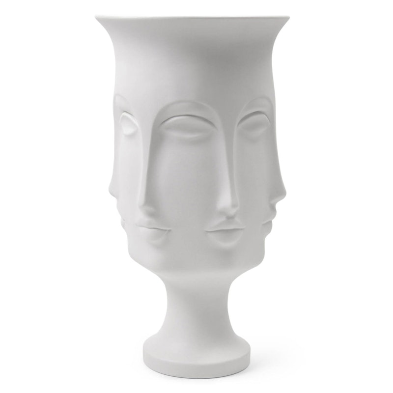 Dora Maar Urn Vaasi Valkoinen
