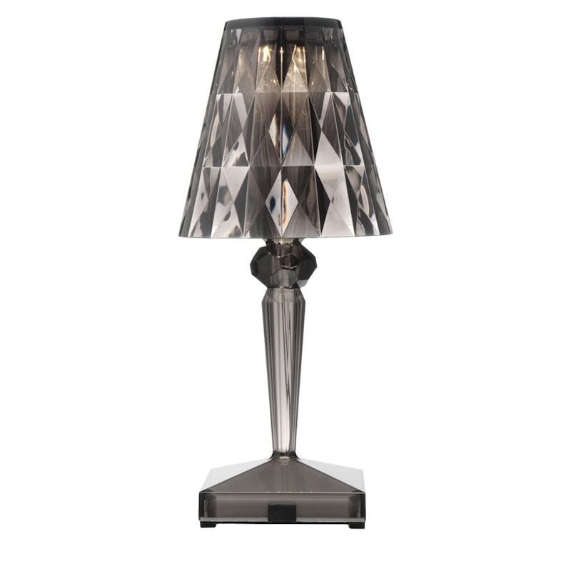 Battery Pöytävalaisin Kannettava, Savunvärinen