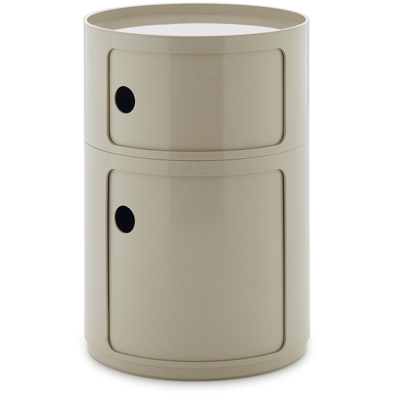 Componibili New Big Säilytys 2 Osiolla, Dove Grey