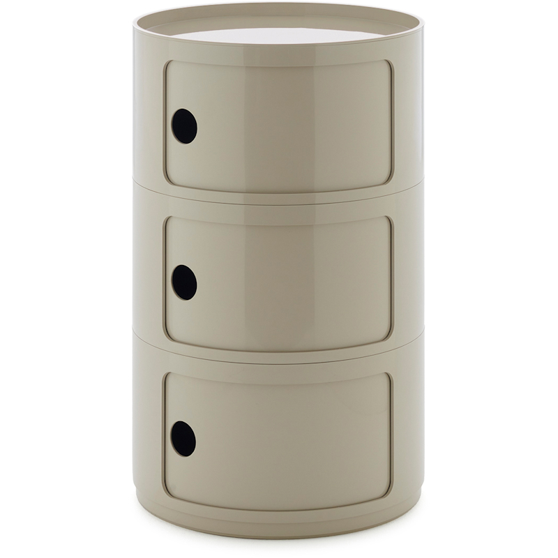 Componibili New Big Säilytys 3 Osiolla, Dove Grey