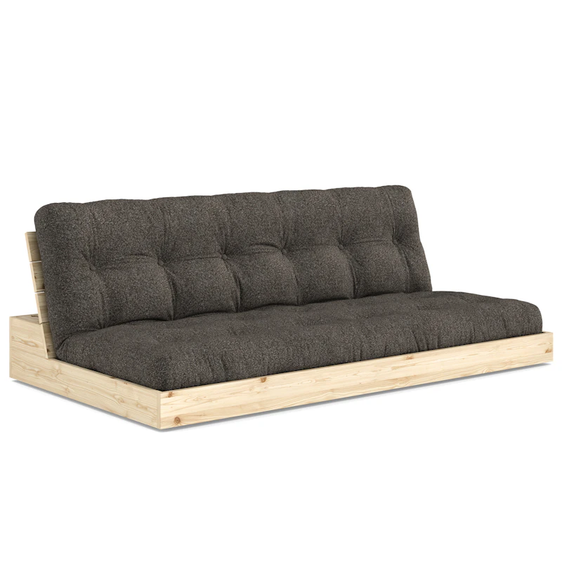 Base Sofa Bed Raw /  Mellow Brown
