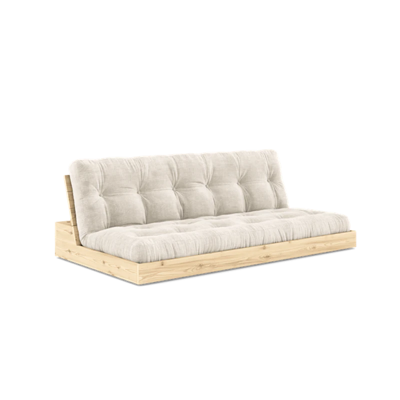 Base Sovesofa Med 5-lags Madrass Klar/Elfenben
