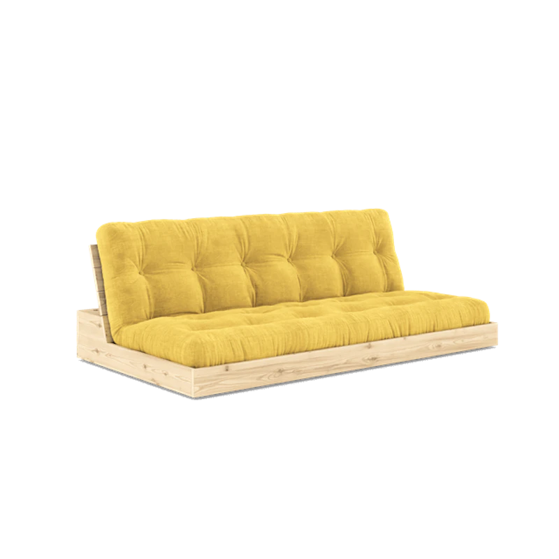 Base Sovesofa Med 5-lags Madrass Klar/Honning
