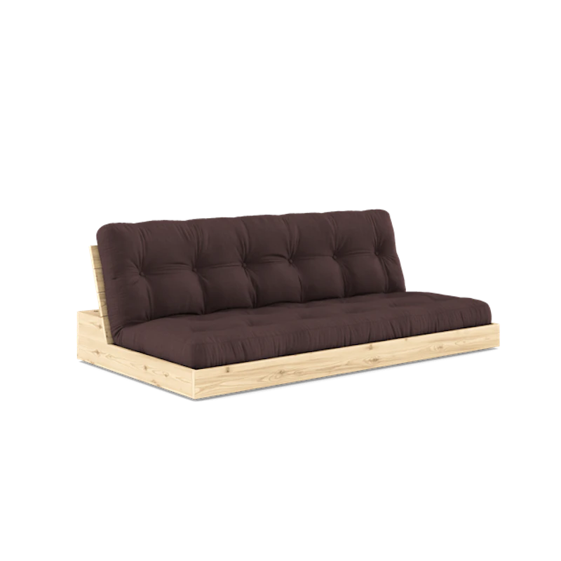 Base Sovesofa Med 5-lags Madrass Klar/Brun