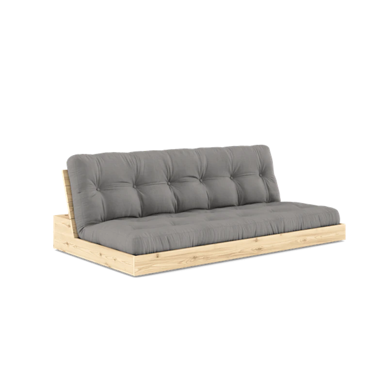 Base Sovesofa Med 5-lags Madrass Klar/Grå