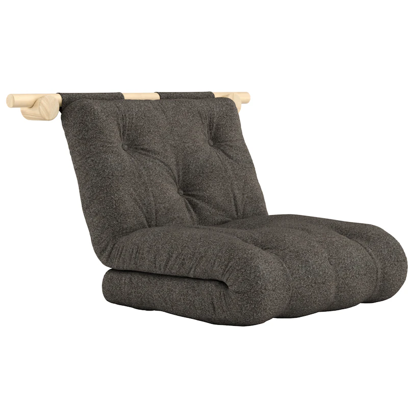 Hooked Chair Bed, Mellow Brown