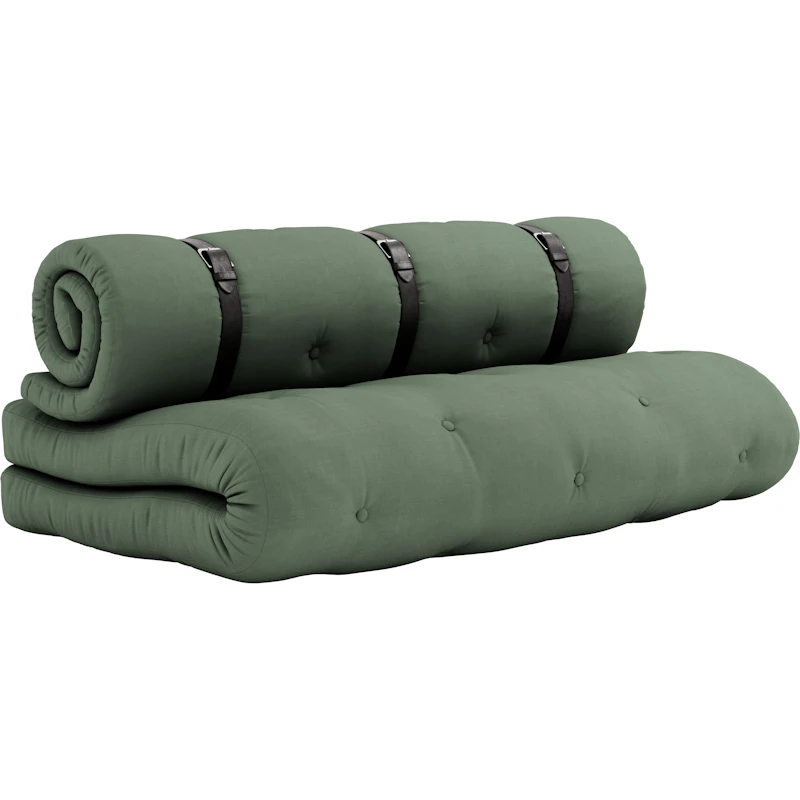 Buckle-Up Sohva Vyöllä, Olive Green / Ruskea
