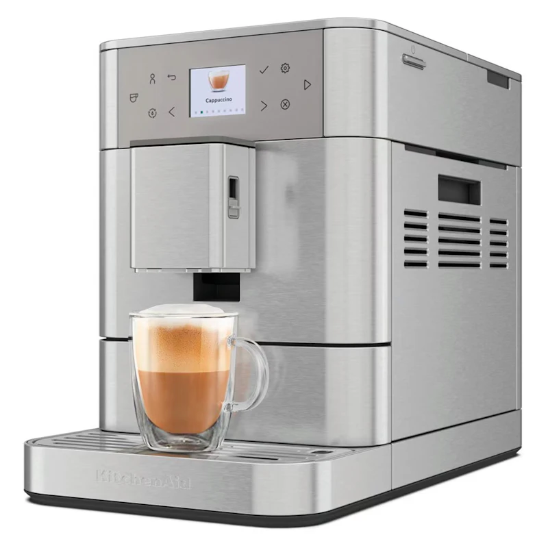 KF6 Espressokone täysin automaattinen, Ruostumaton Teräs