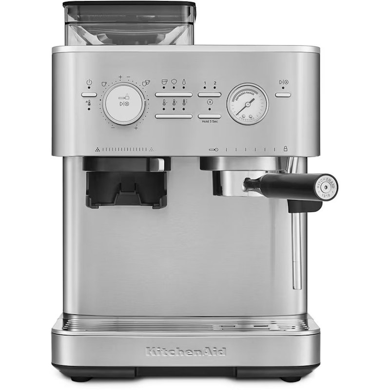 5KES6551ESX Puoliautomaattinen Espressokone Kahvimyllyllä, Ruostumaton Teräs