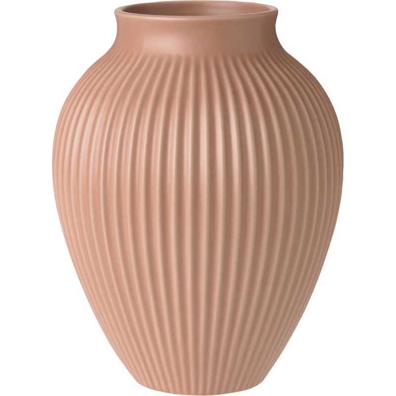 Vaasi Uurteinen 27 cm, Dusty Rose