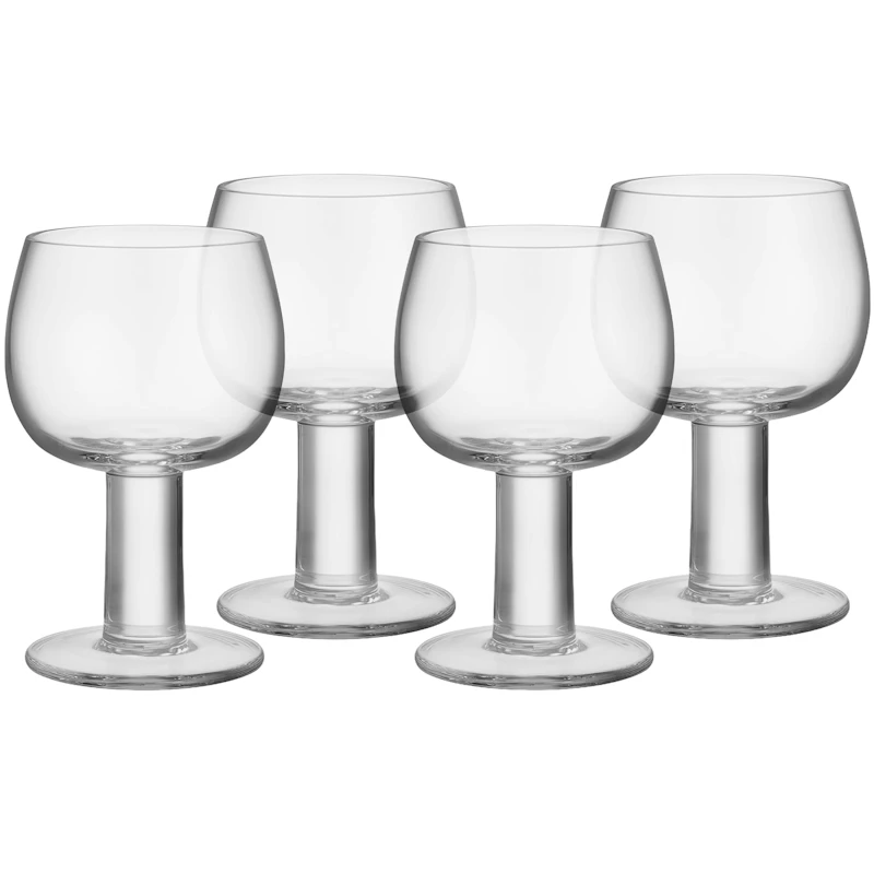 Isän Lasi 40 cl 4 kpl:n pakkaus, Kirkas