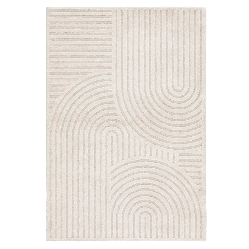 Niksen Matto 120x170 cm, Beige