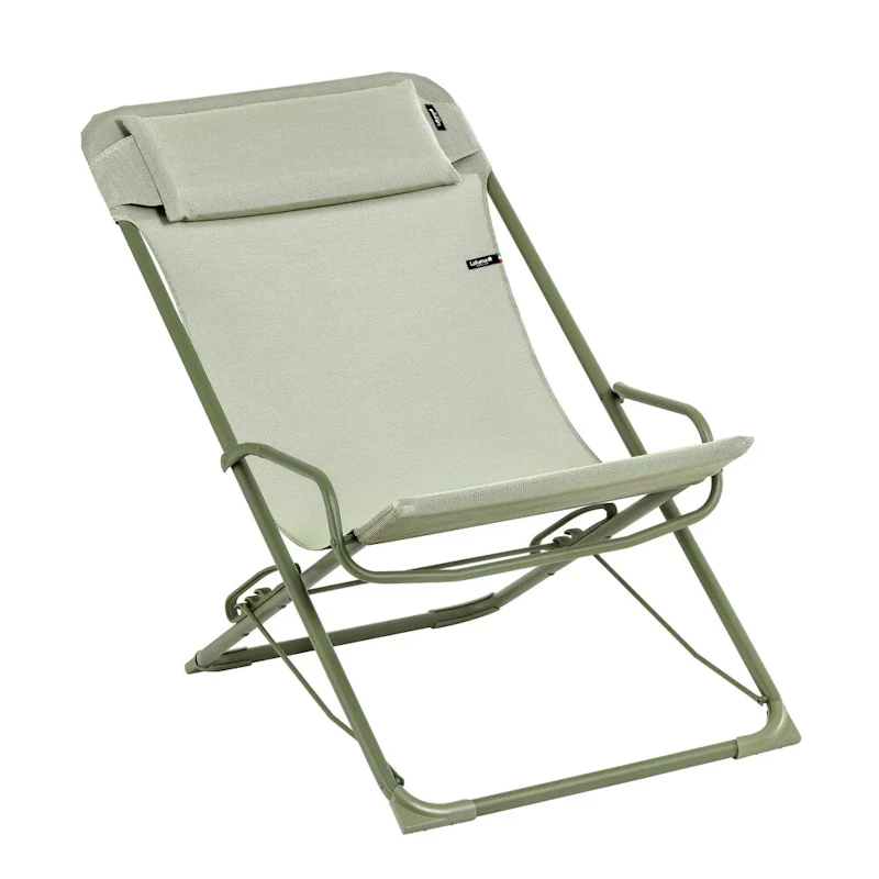 Transaswing Folding Rocking Deckchair, Green