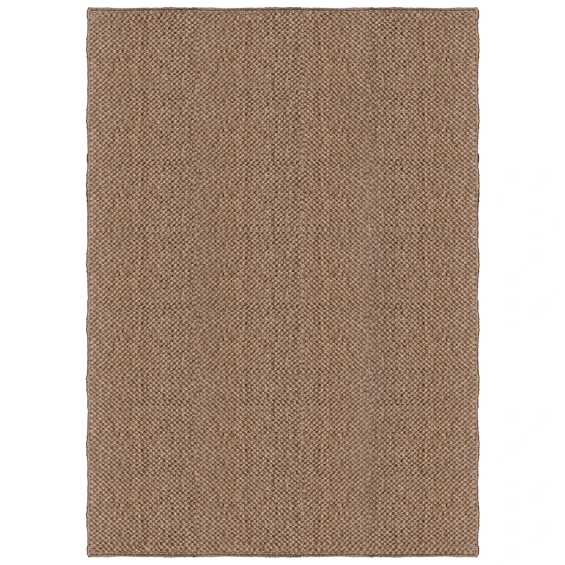 Basket Weave Sisal Matto 180x270 cm, Ruskea