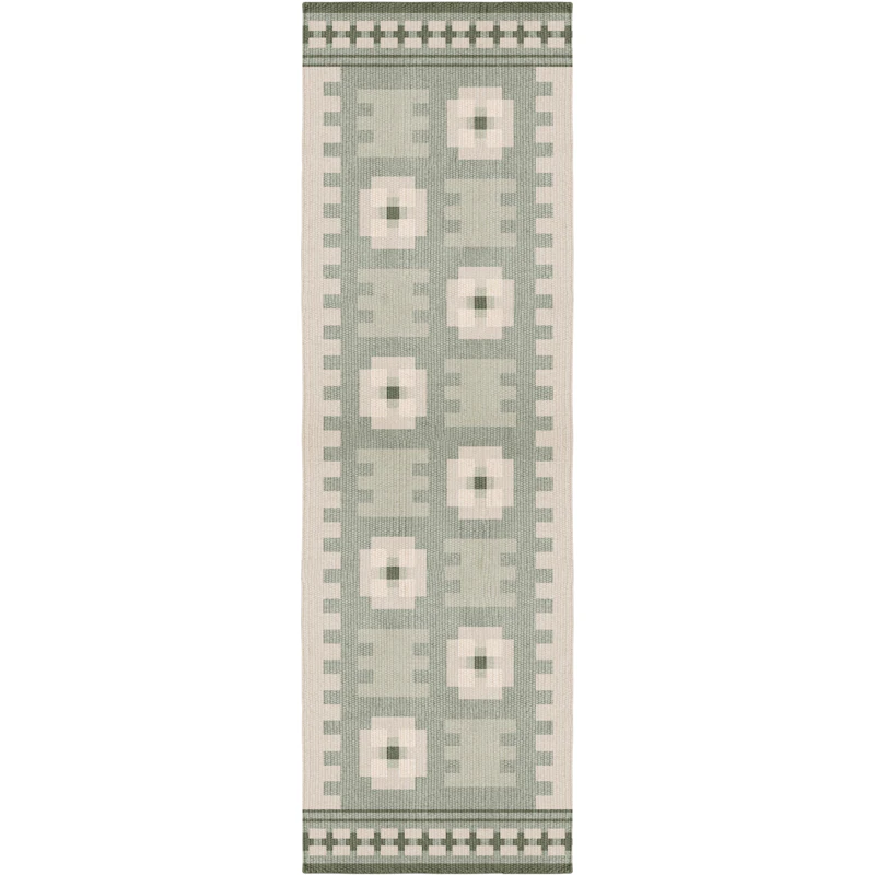 Röllakan Selma Villamatto 80x300 cm, Sage