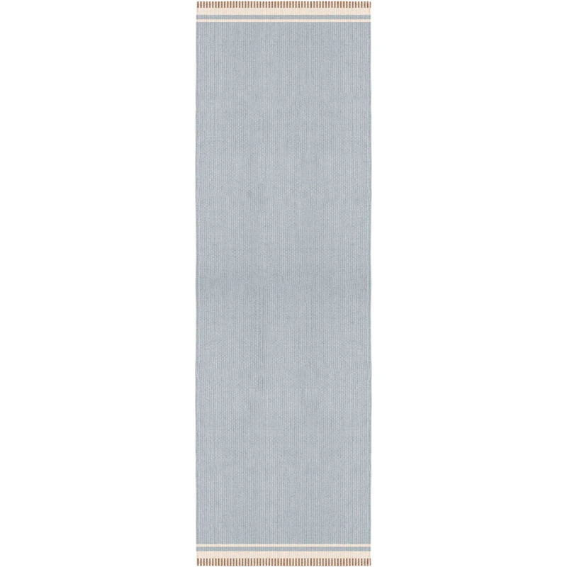 Röllakan Solid Villamatto 75x240 cm, Sky Blue