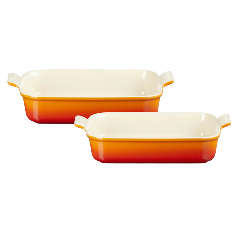 Heritage Oven Dishes 26 + 32 cm, Volcanic