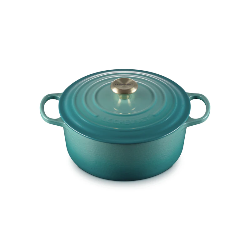 Signature Pot Round 26 cm, Bleu Riviera