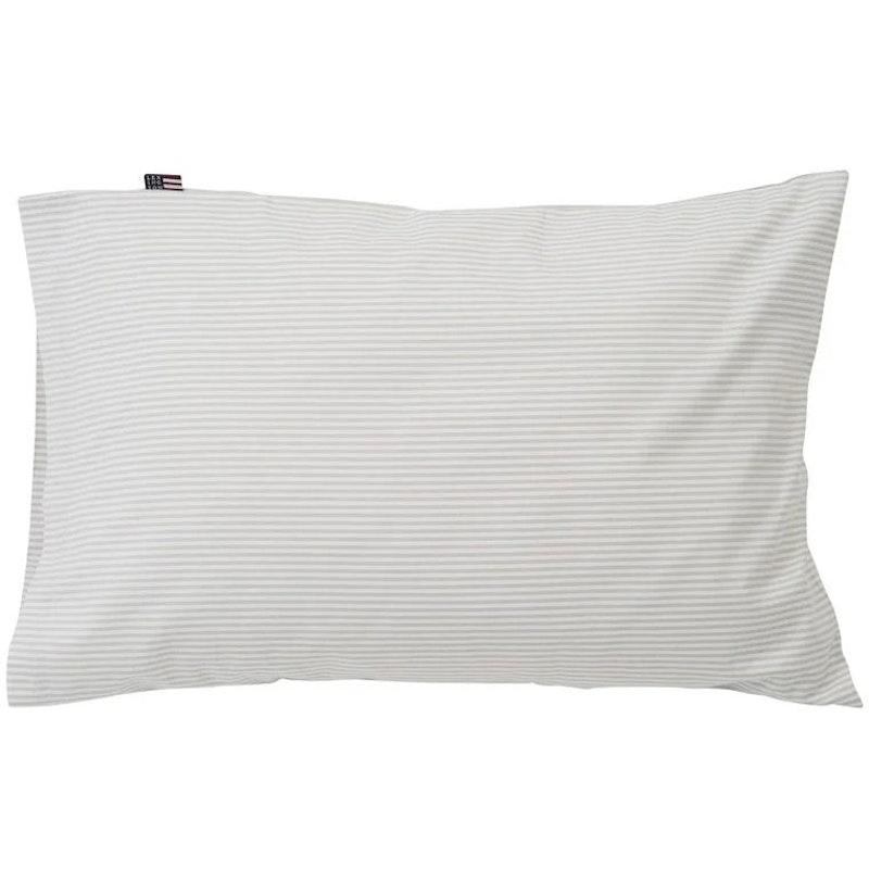 Baby Pin Point Tyynynpäällinen 35x55 cm, Beige / Valkoinen