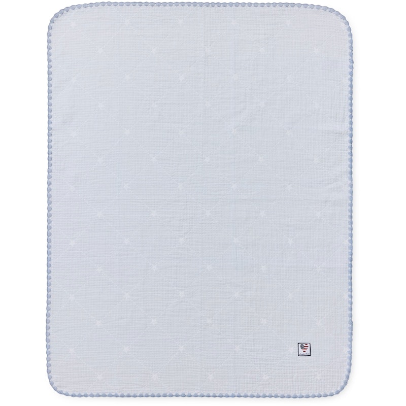 Baby Signature Star Huopa 70x75 cm, Valkoinen / Sininen
