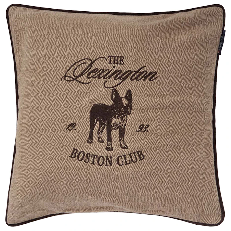Boston Club Tyynynpäällinen 50x50 cm, Beige / Ruskea